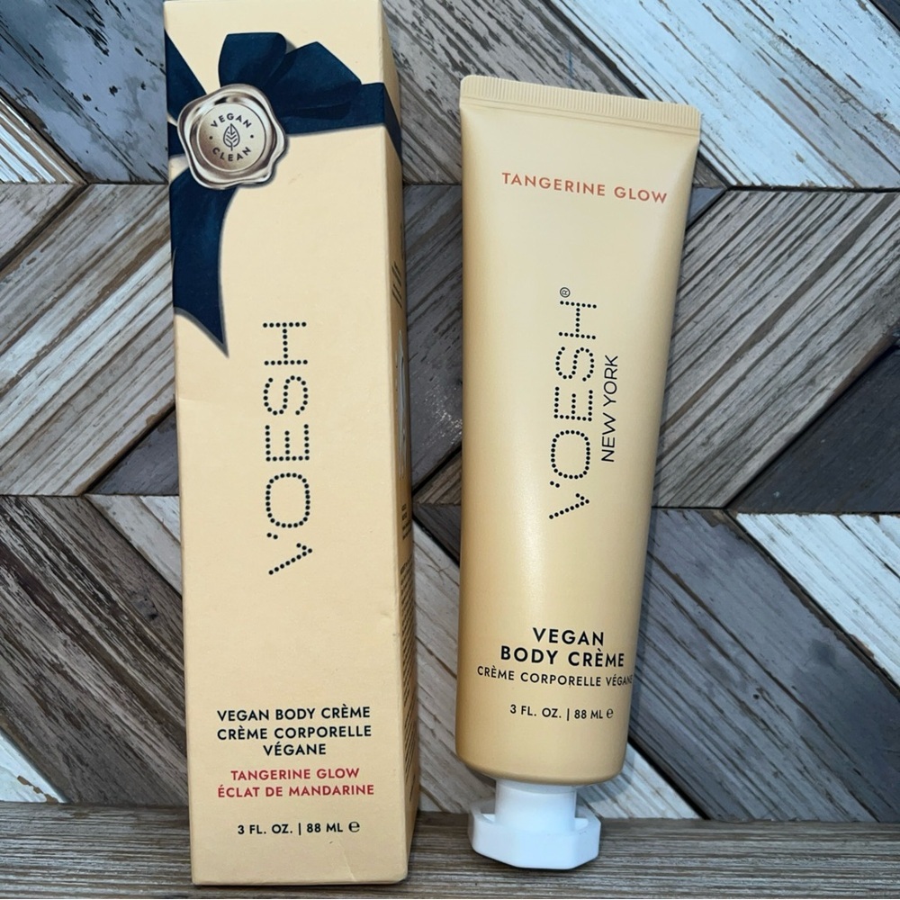 VOESH New York Tangerine Glow Vegan Body Crème - Gold